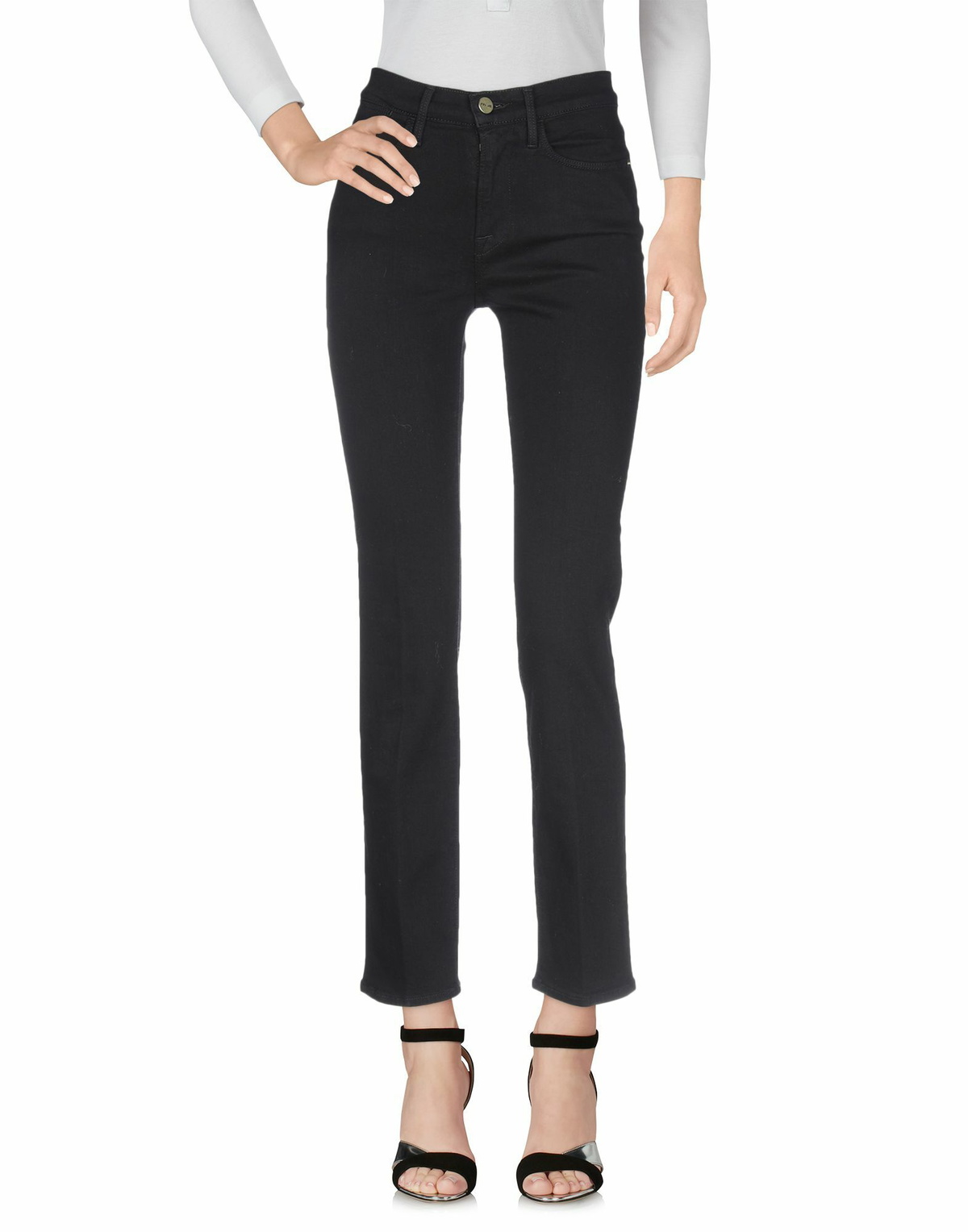 Frame Womens Jeans in Black