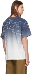 Kenzo Blue Kenzo Paris Cloud Tiger T-Shirt