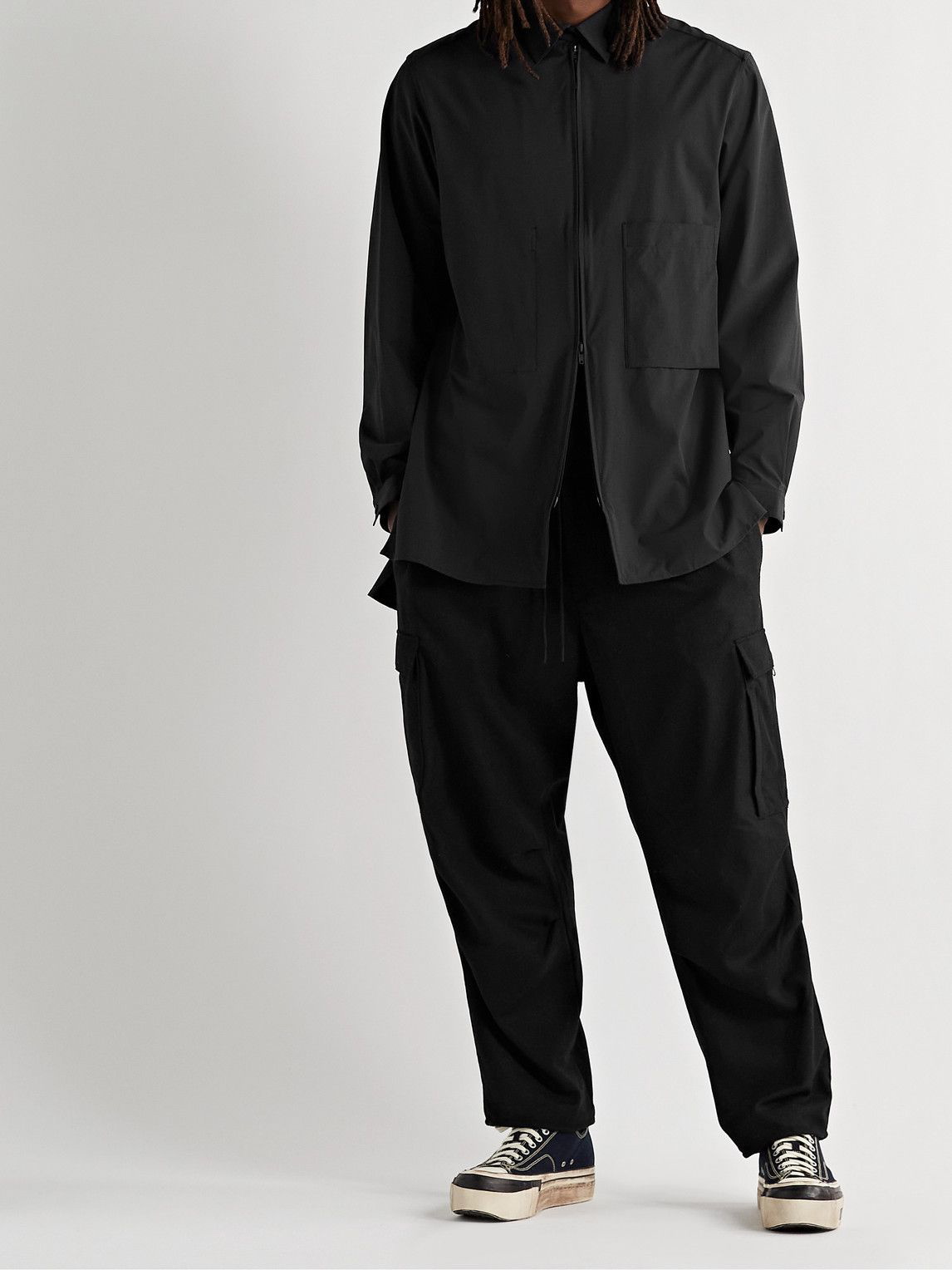 Y-3 - Stretch-Ripstop Overshirt - Black Y-3