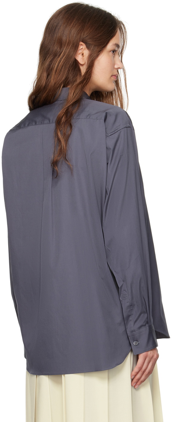 Comme des Garçons Shirt Gray Patch Pocket Shirt