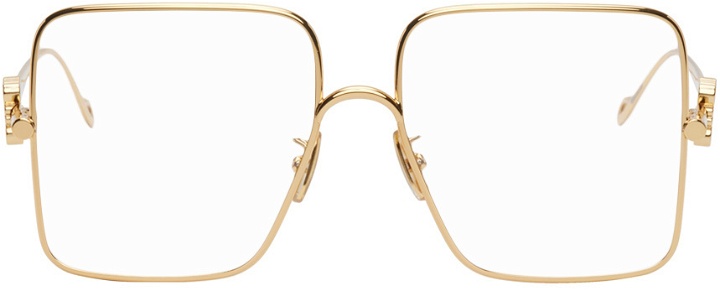 Photo: Loewe Gold Square Glasses