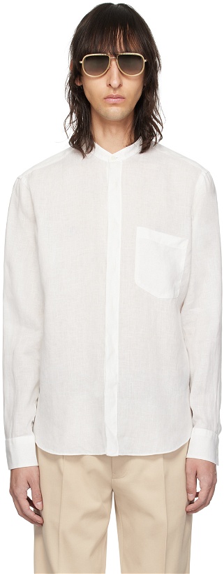 Photo: ZEGNA White Button Shirt