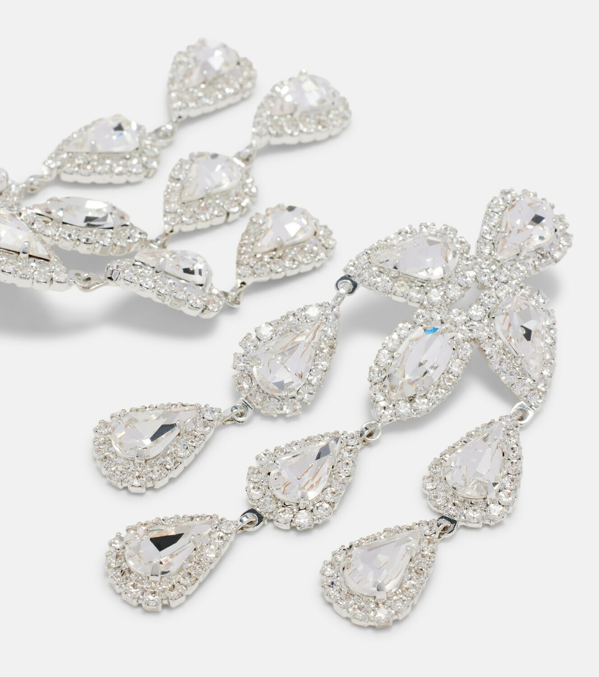 Magda Butrym Crystal-embellished drop earrings