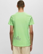 Erl Unisex Venice Tshirt Knit Green - Mens - Shortsleeves