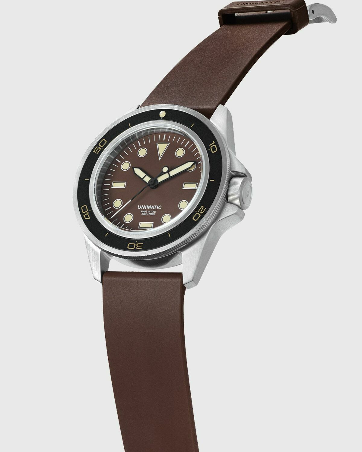 Unimatic U1-DHBR Brown Mens Watch