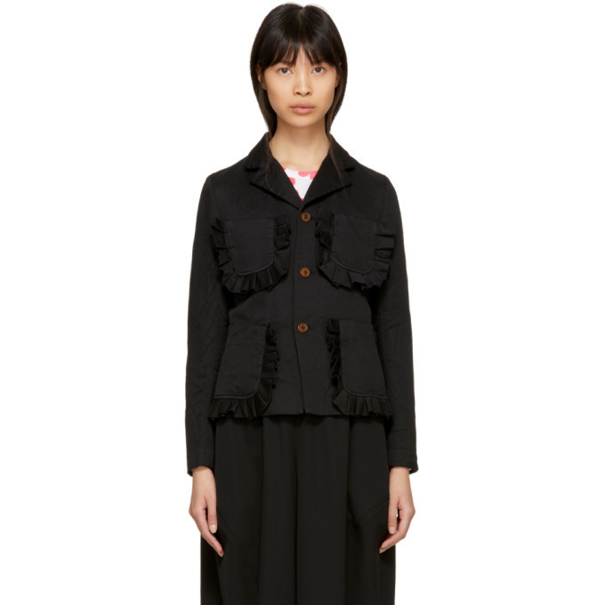 Comme des shop garcons ruffle jacket