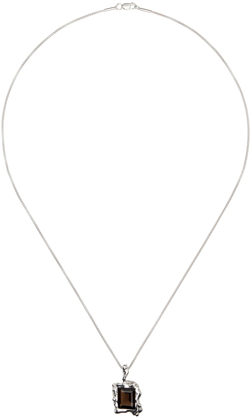 Photo: FARIS Silver Cornice Necklace