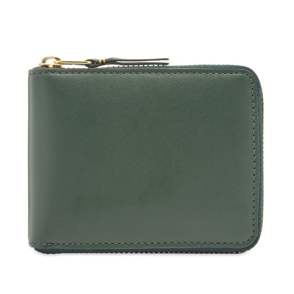 Comme des Garçons SA7100 Classic Wallet in Bottle Green