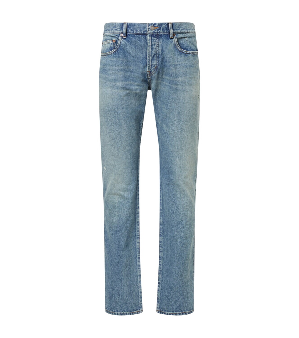 Saint Laurent - Deconstructed straight-leg jeans Saint Laurent