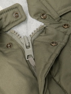 OrSlow - Padded Cotton and Nylon-Blend Shell Coat - Green