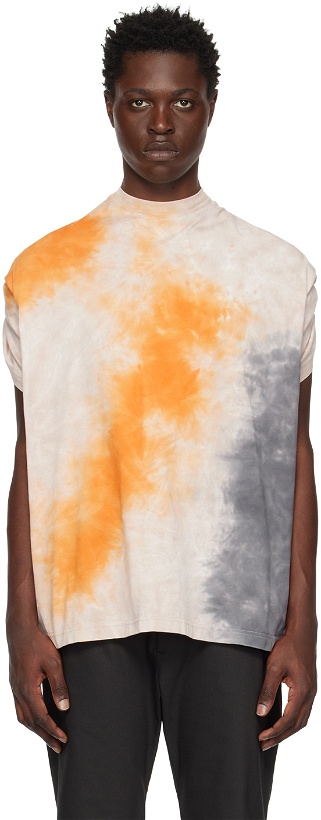 Photo: VEIN Orange Elasticized T-Shirt