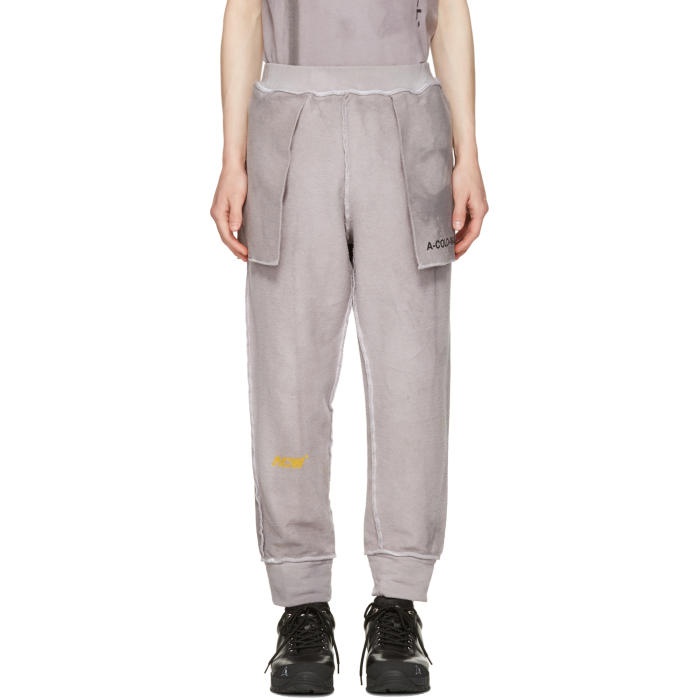 Photo: A-Cold-Wall* Reversible Grey The Meeting of Textures Seamline Lounge Pants