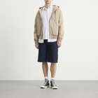Dickies Men's Unlined Canvas Hooded Bomber Jacket in Desert Sand