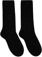 CDLP Five-Pack Black Mid-Length Socks