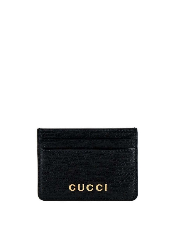 Photo: Gucci   Card Holder Black   Mens
