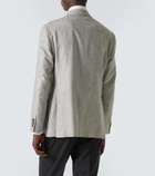 Canali Kei silk and cashmere blazer