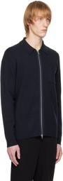 Samsøe Samsøe Navy Guna X Zip Cardigan
