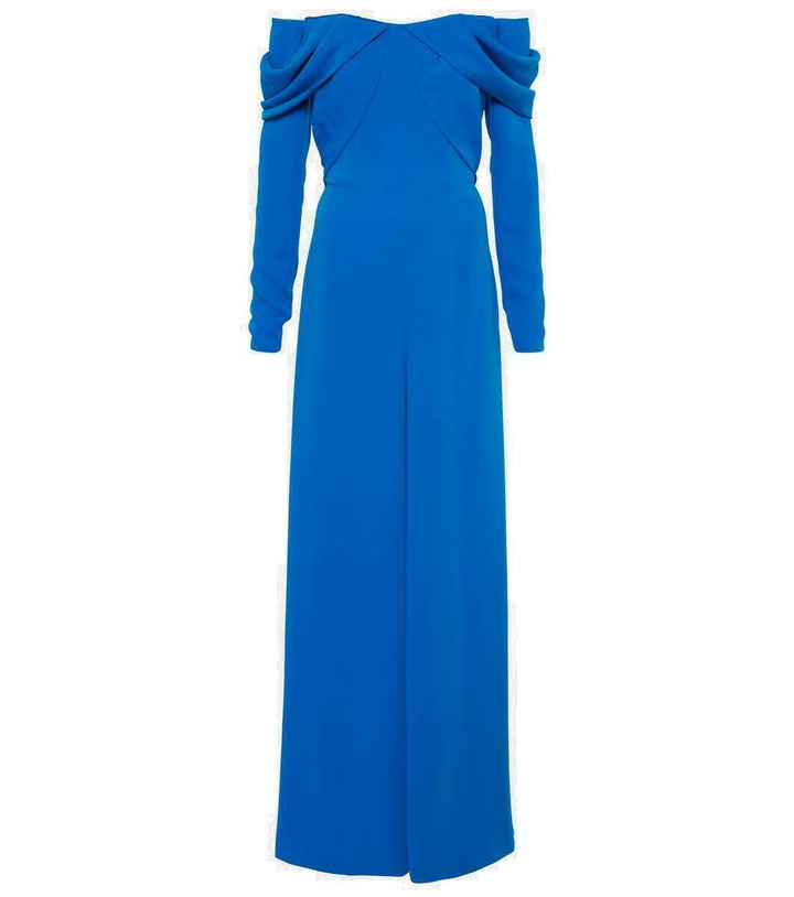 Photo: Costarellos Jordana gathered crêpe jumpsuit