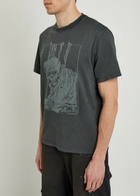 Our Legacy Box Printed Cotton T-shirt Black