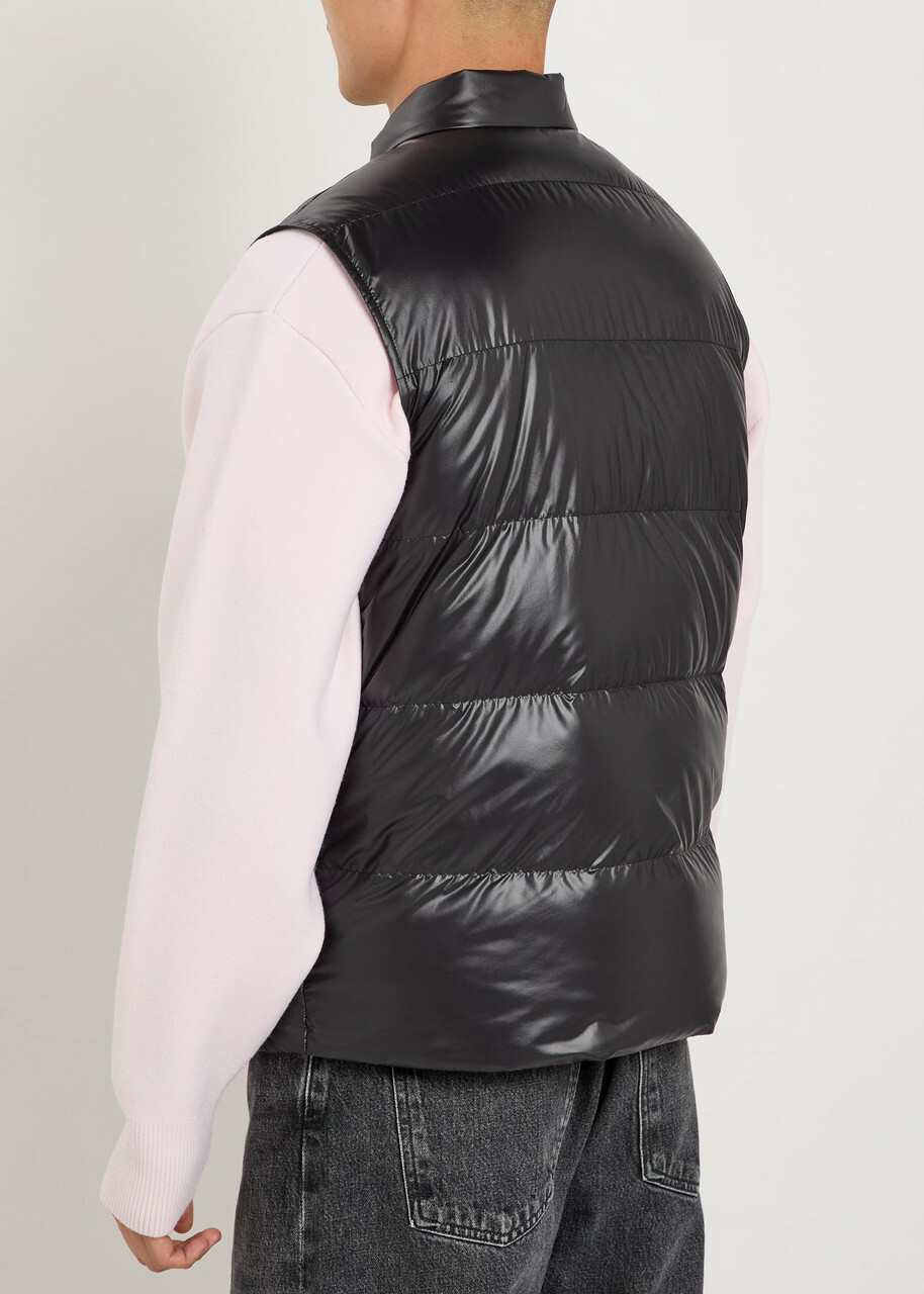 Moncler Restigo Quilted Shell Gilet Black