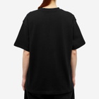 3.Paradis Women's More Love Oversized T-Shirt in Black