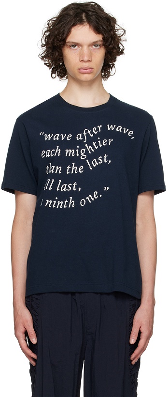 Photo: S.S.Daley Navy Printed T-Shirt