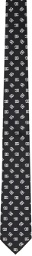 Dolce & Gabbana Black Logo Tie