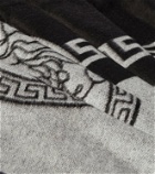 Versace Home Greca Key and Medusa blanket