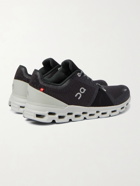 ON - Cloudstratus Mesh Running Sneakers - Black