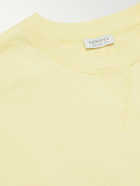 Sunspel - Cotton-Jersey Sweatshirt - Yellow