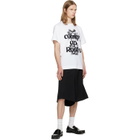 Simone Rocha White 'Coming Up Roses' Print T-shirt