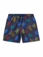 Vilebrequin - Moorea Straight-Leg Mid-Length ECONYL® Swim Shorts - Blue