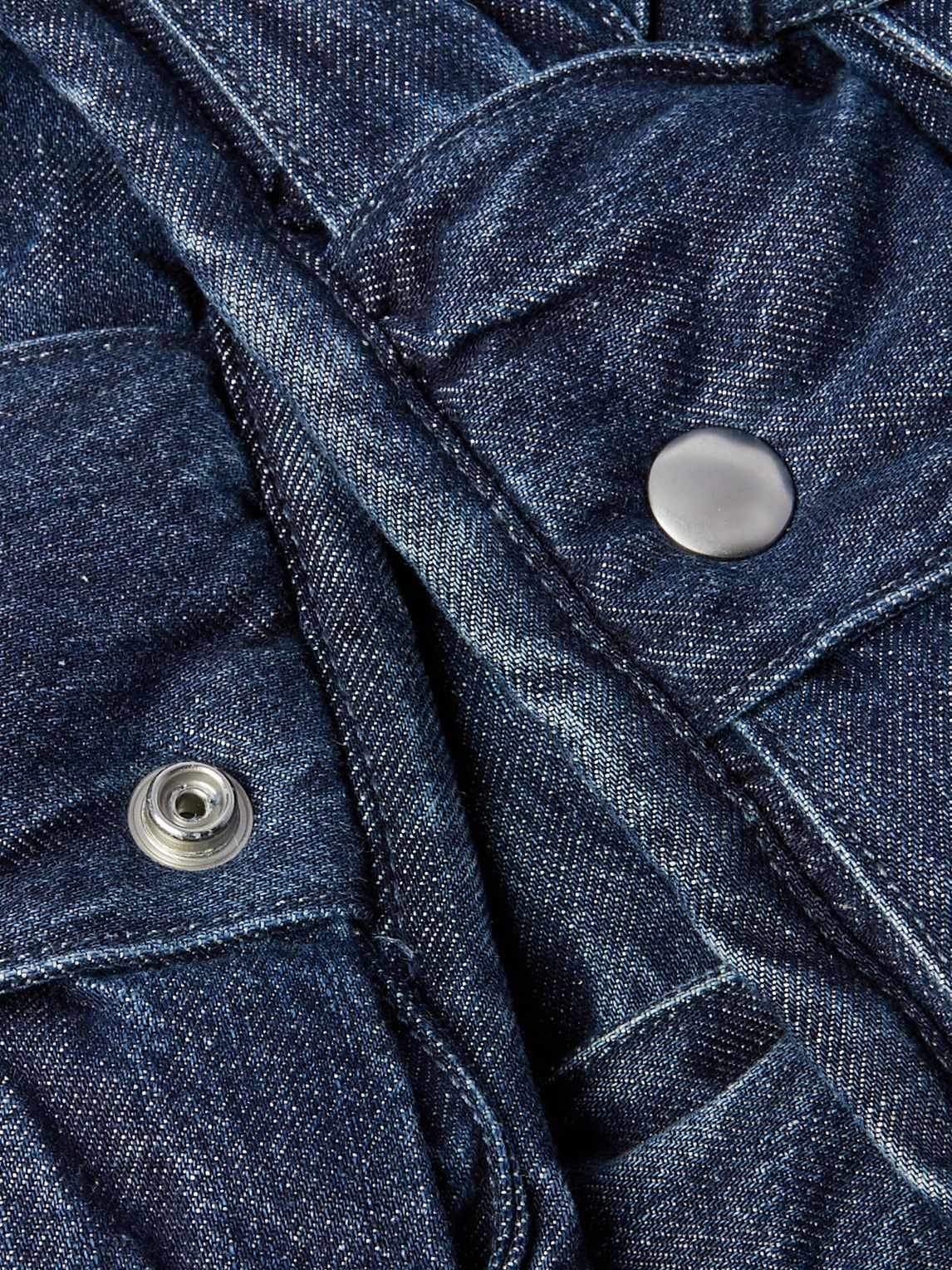 Bottega Veneta - Intrecciato Denim Gilet - Blue Bottega Veneta