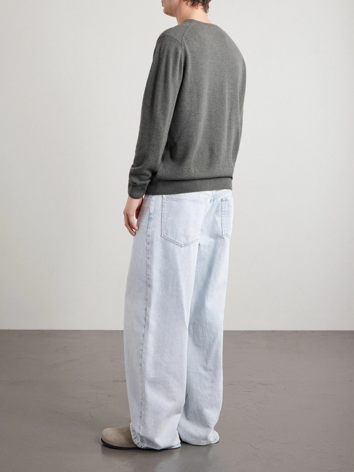 Sunspel - Cashmere Sweater - Green