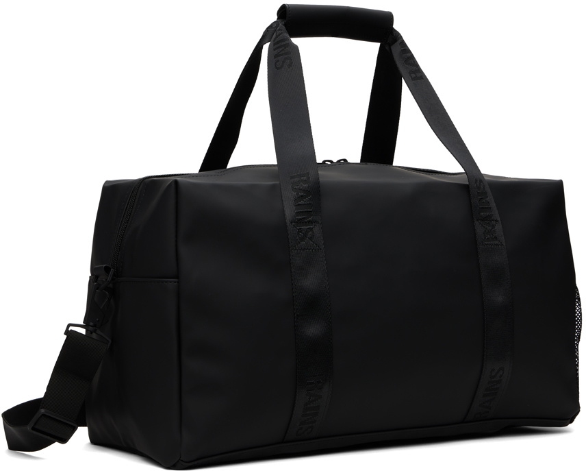 RAINS Black Trail Gym Duffle Bag