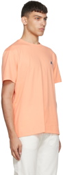 Maison Kitsuné Orange Double Fox Head T-Shirt