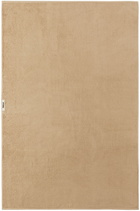 Tekla Beige Organic Cotton Towel