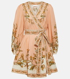 Zimmermann Chintz Wrap floral cotton minidress