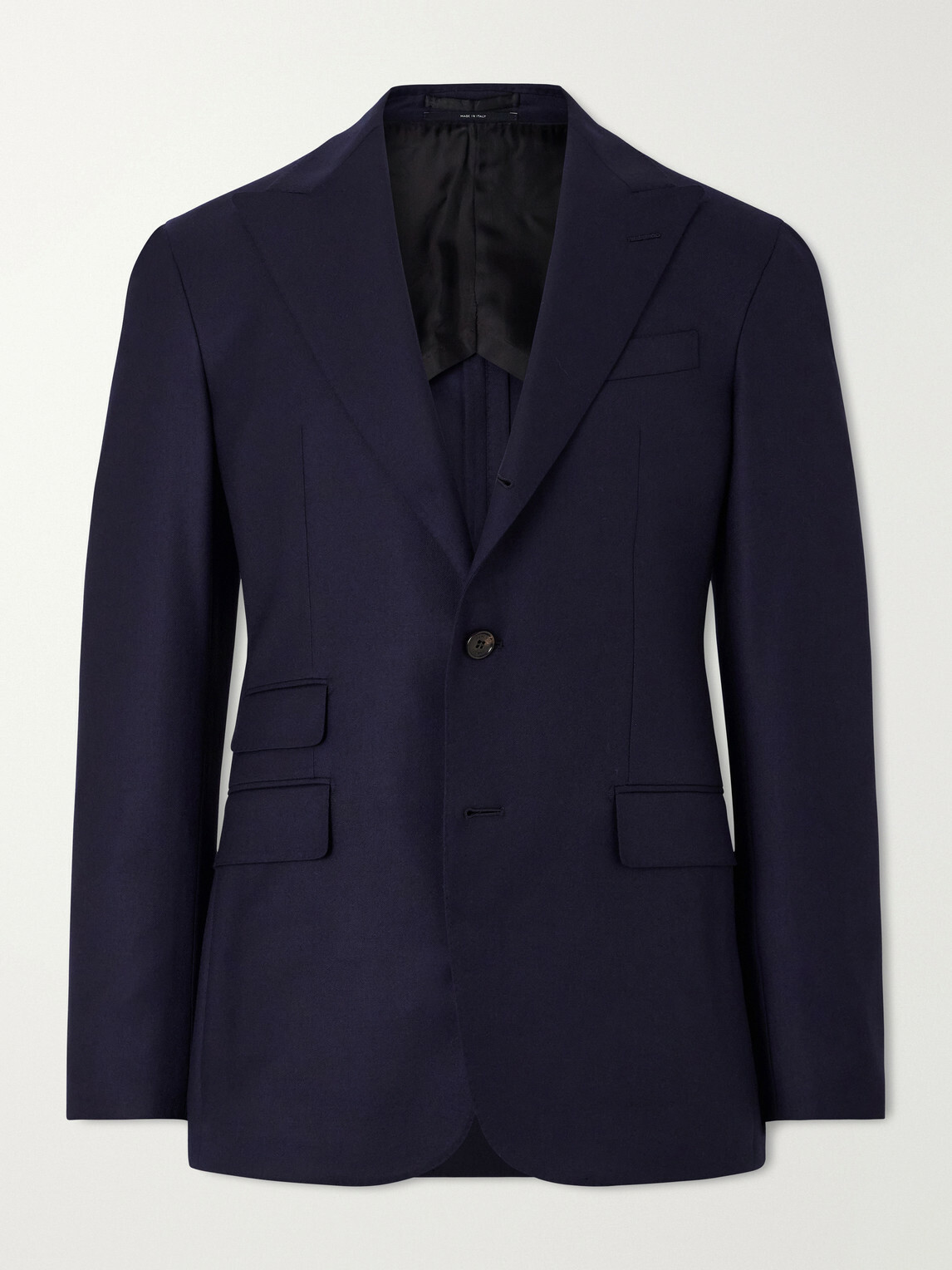 Dunhill - Cavendish 170s Wool Blazer - Blue
