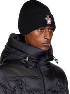 Moncler Grenoble Black Patch Beanie