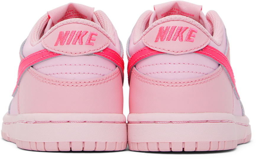 Nike Kids Pink Dunk Low Little Kids Sneakers Nike