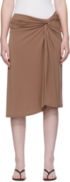 Paris Georgia Brown Elemental Ida Midi Skirt