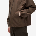 GR10K Men's 3L Hooded Lightweight Jacket in Soil Brown