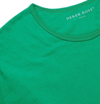 Derek Rose - Riley Cotton T-Shirt - Men - Green