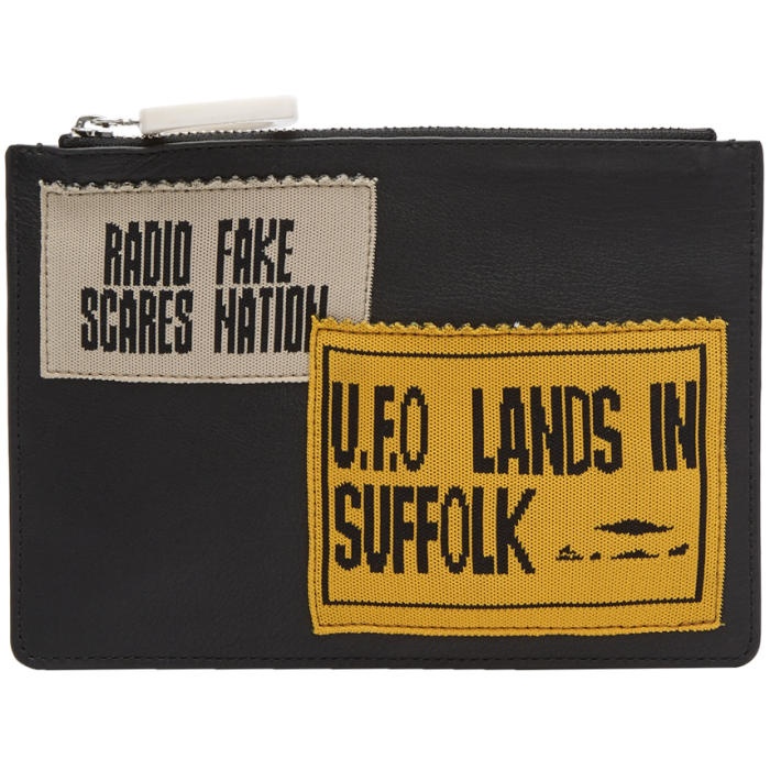 Photo: JW Anderson Black Patches Pouch 