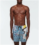 Dries Van Noten - Printed swim shorts