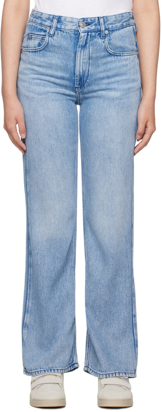 【関税込み】Isabel Marant Etoile ブルー Belvira ジーンズ Blue Belvira Jeans by Isabel Marant Etoile on Sale