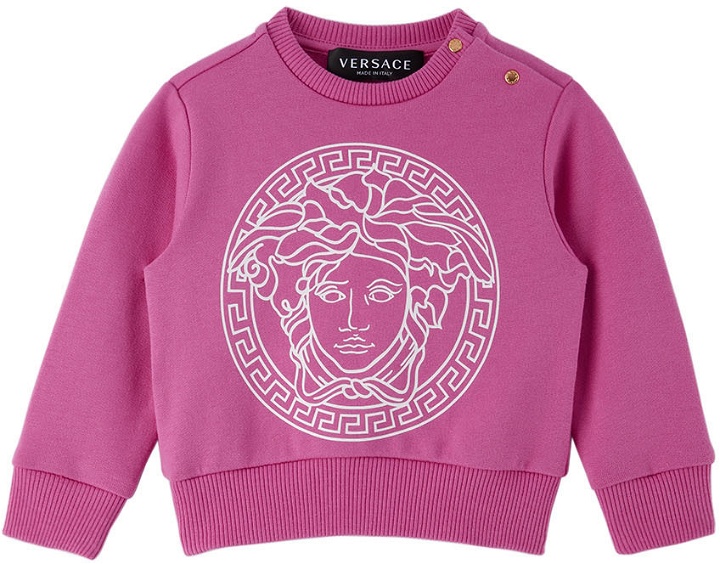 Photo: Versace Baby Pink Medusa Sweatshirt