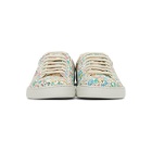 Gucci White Liberty London Edition Ace Sneakers