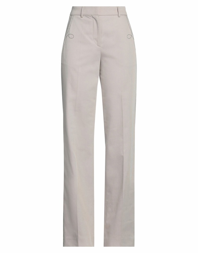 Photo: Cedric Charlier Womens Pants in Light grey